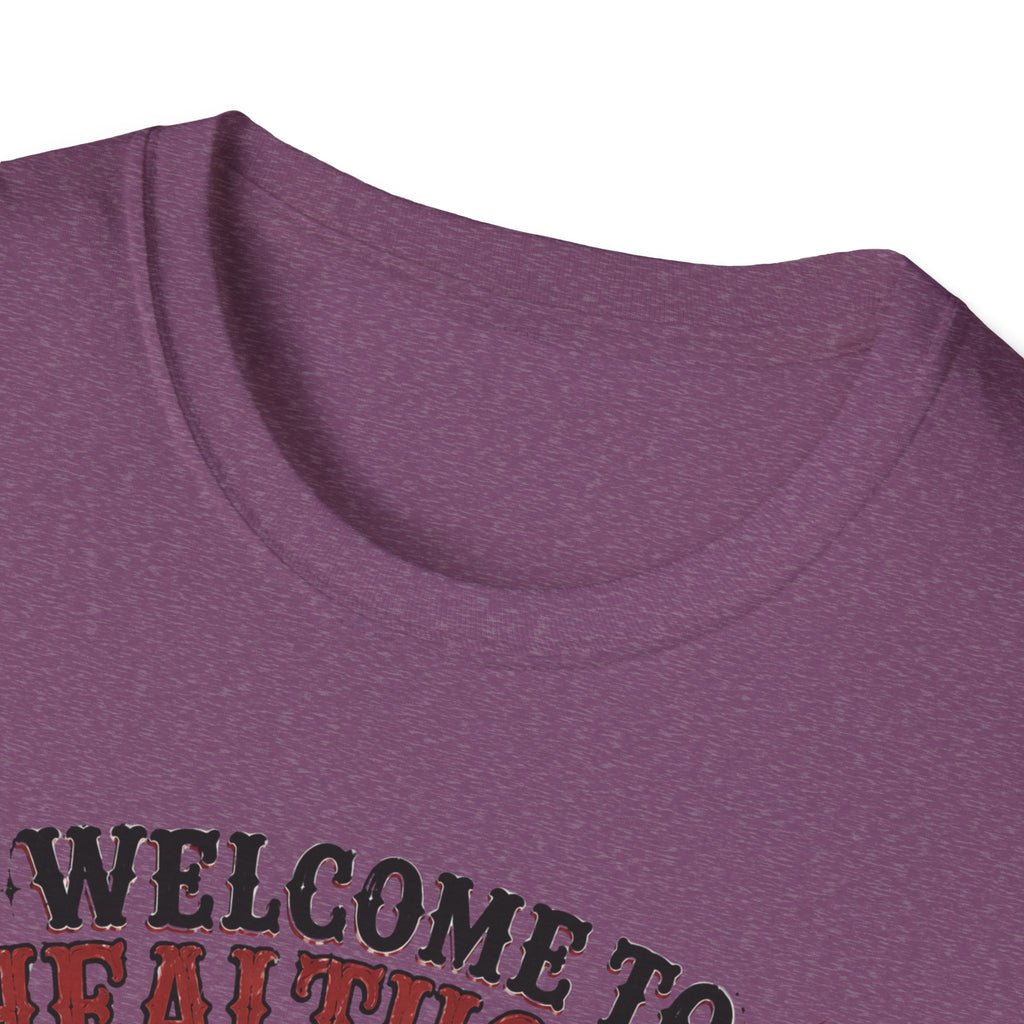 T-Shirt — “Welcome to Healthcare: Where Sleep Is Optional Skull Graphic Tee