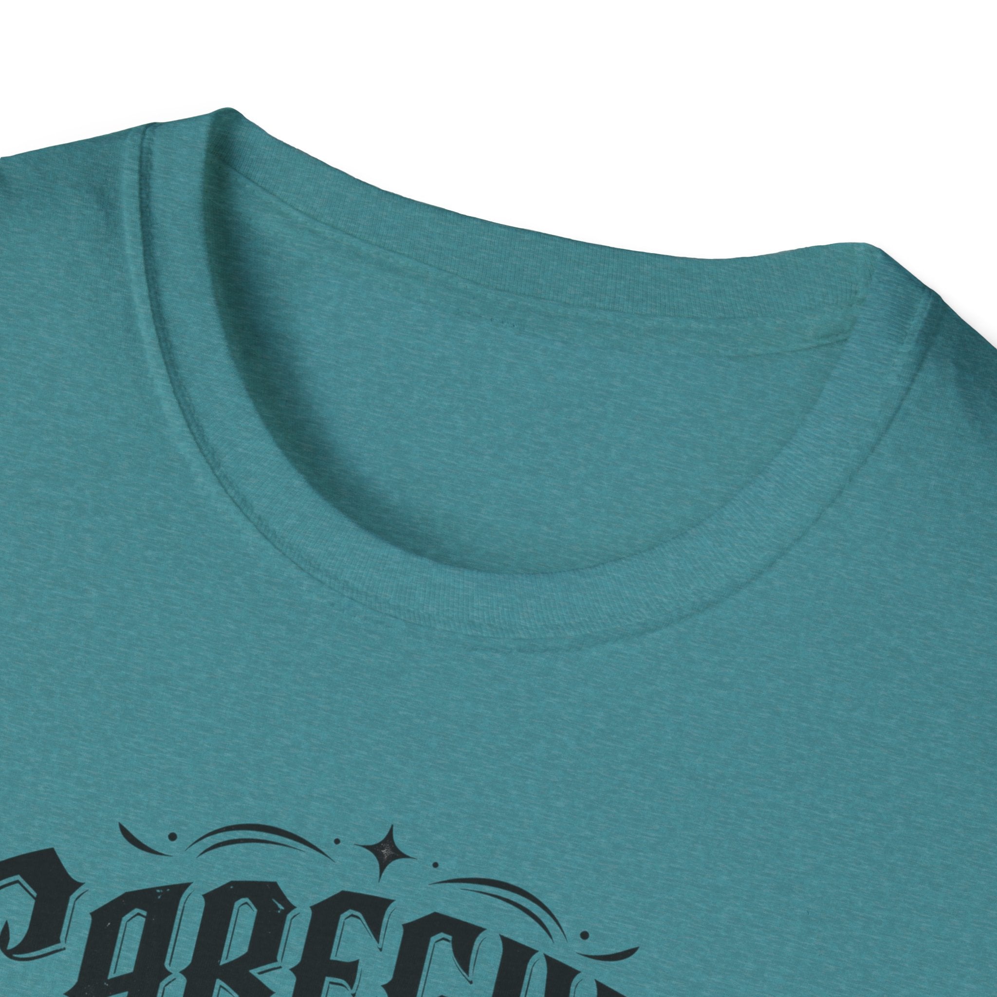Caregiver T-Shirt - "Caregiver With A Little Bit Of Attitude" Graphic Tee