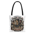 Chaos & Coffee Nurse Tote Bag — 'Powered by Chaos & Coffee' Graphic Tote