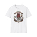Coffee & Caffeine T-Shirt — 'Coffee Pressures' Heart Medical Graphic Tee