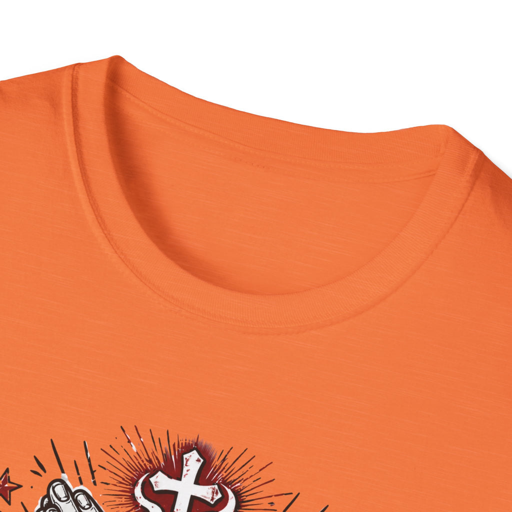 Prayer & Coffee T-Shirt — "Running on Prayer & Coffee" Christian Faith Tee