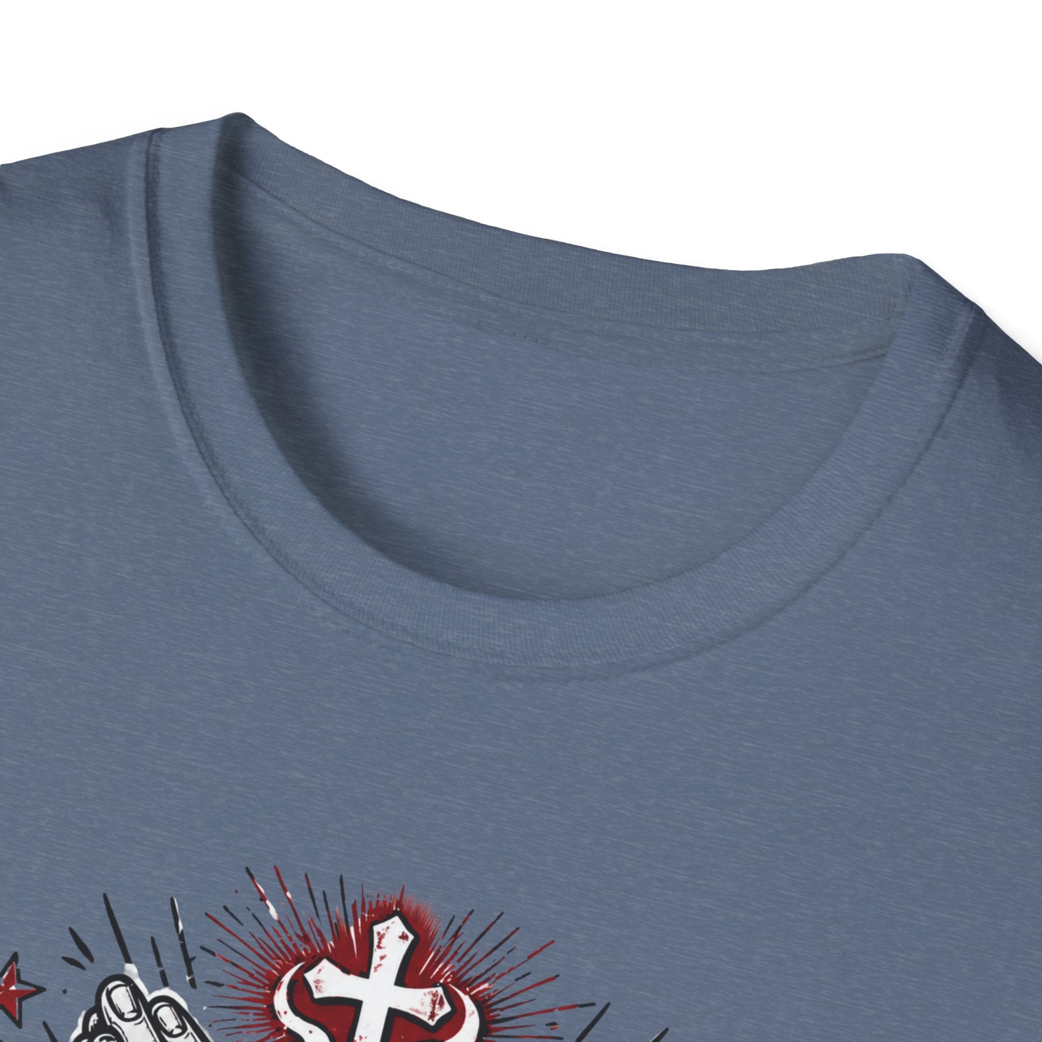 Prayer & Coffee T-Shirt — "Running on Prayer & Coffee" Christian Faith Tee