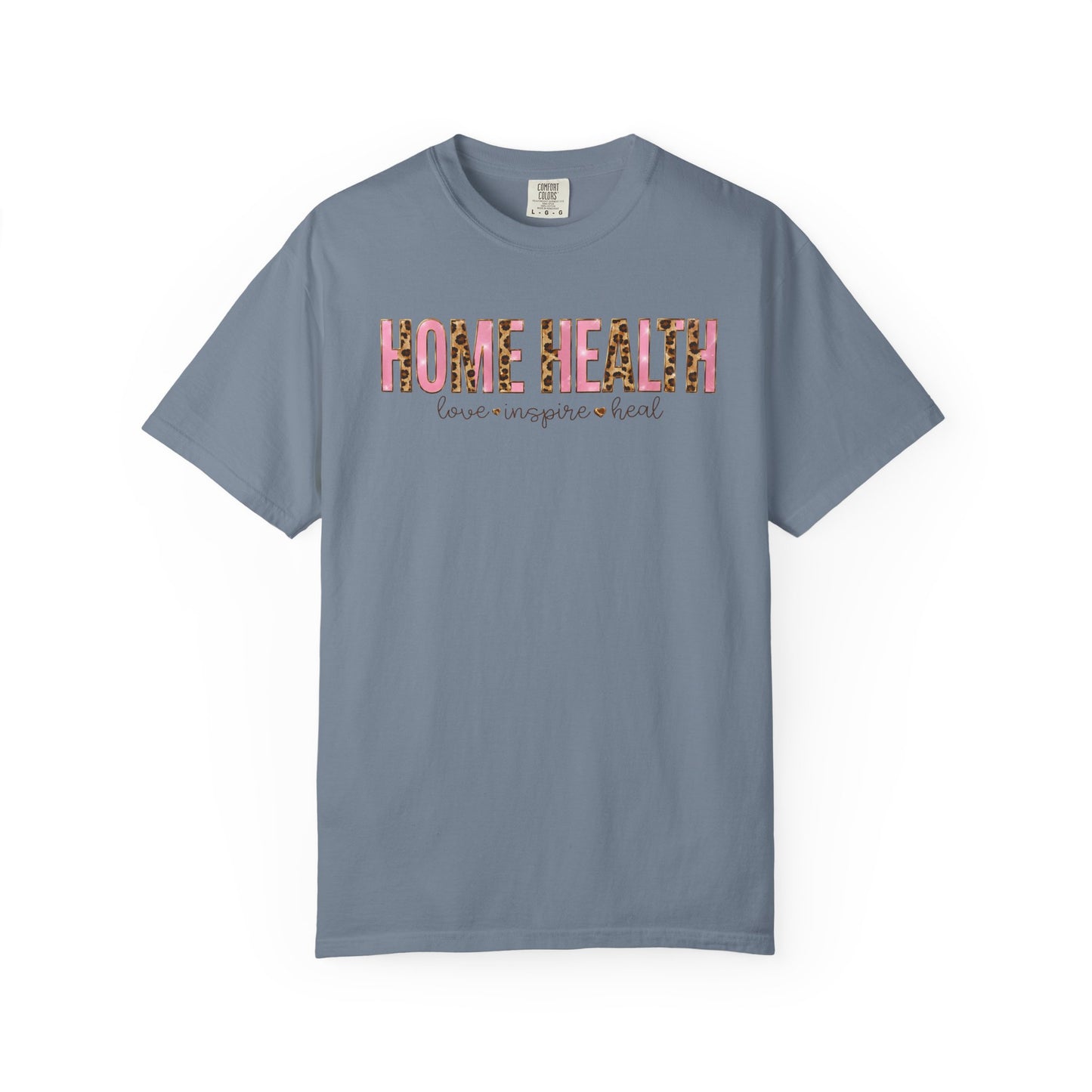 Home Health Floral T-Shirt — Caregiver Appreciation Tee