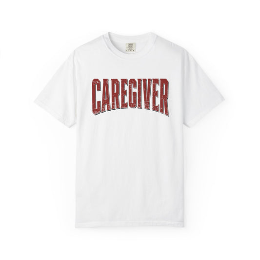 Caregiver Vintage Arch T-Shirt — Comfort Fit Caregiver Tee