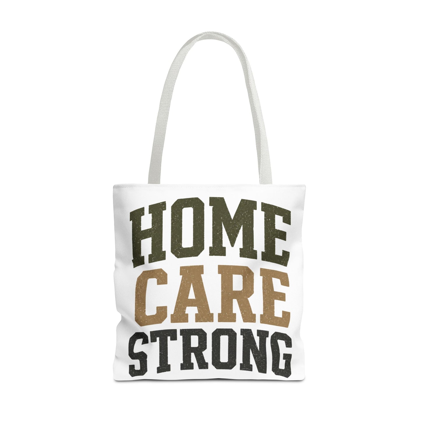Home Care Strong Tote Bag — Durable AOP Shopper for Caregivers & Nurses