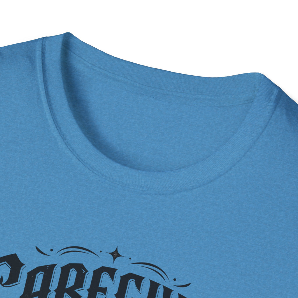 Caregiver T-Shirt - "Caregiver With A Little Bit Of Attitude" Graphic Tee