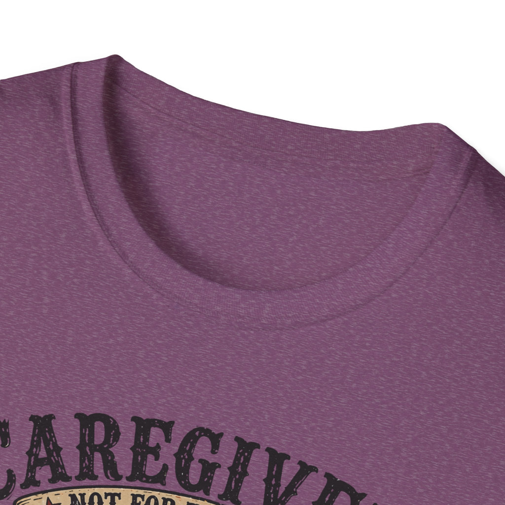 Caregiver Cowboy T-Shirt — "Caregiver: Still Showing Up" Graphic Tee