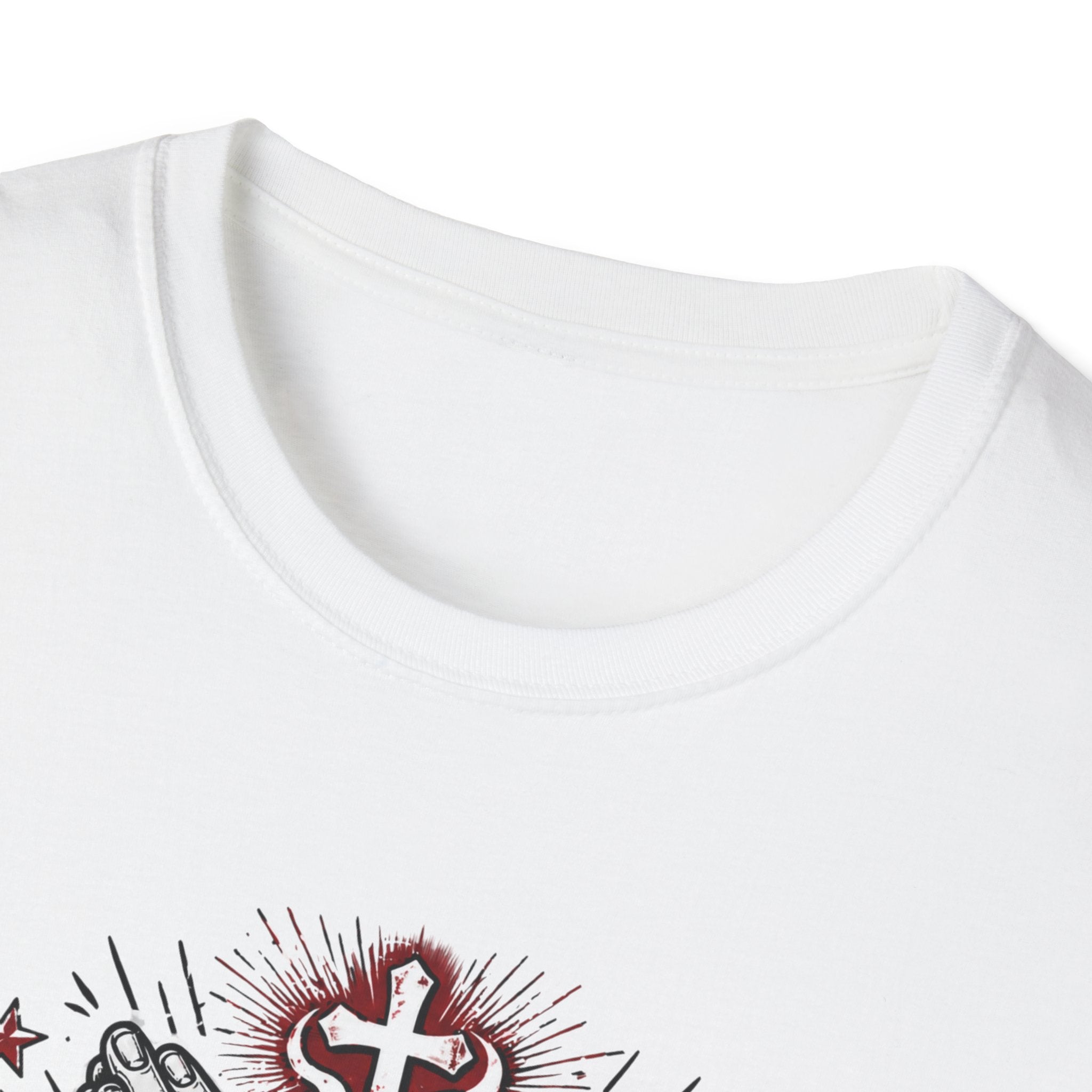 Prayer & Coffee T-Shirt — "Running on Prayer & Coffee" Christian Faith Tee