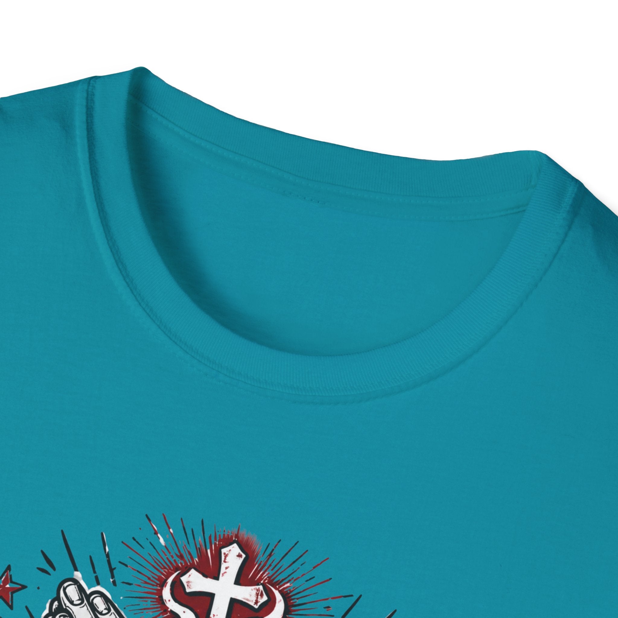 Prayer & Coffee T-Shirt — "Running on Prayer & Coffee" Christian Faith Tee
